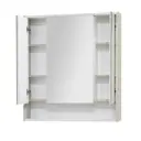 Шкаф зеркальный подвесной Акватон 1A215302RIB90 80x86см цвет белый