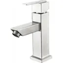 Смеситель для раковины Aquanet 00242972 однорычажный цвет сталь