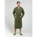Банный халат Росхалат В-03(26)58-60 размер 58 цвет зеленый