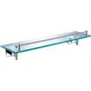 Полка для ванной Aquanet 00202115 стекло цвет хром