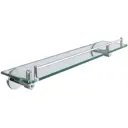 Полка для ванной Aquanet 00202132 стекло цвет хром
