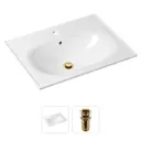 Врезная раковина Lavinia Boho Bathroom Sink 21520872 фарфор 60 см с донным клапаном