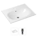 Врезная раковина Lavinia Boho Bathroom Sink 21520868 фарфор 60 см с донным клапаном