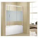 Ширма на ванну Aquanet Practic AE10-B-170H150U-CP 172x150см