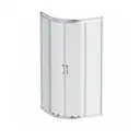 Душевой уголок Am.pm W72G-401-090WT 1/4 круга 90x90см хромированный профиль эффект стекла прозрачный