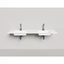 Раковина столешница Salini Onda 180 S-Stone 180x16.30см Матовое
