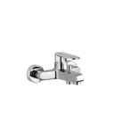 Смеситель для ванны Jacuzzi rubinetteria 0BO00011JA00 однорычажный с душевой лейкой цвет хром