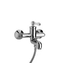 Смеситель для ванны Jacuzzi rubinetteria 0TO00002JA00 однорычажный с душевой лейкой цвет хром