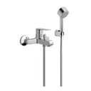 Смеситель для ванны Jacuzzi rubinetteria LGCR100JAPI однорычажный с душевой лейкой цвет хром