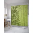 Шторка для ванной комнаты JoyArty sc_61329 200x180см цвет зеленый