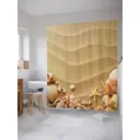 Шторка для ванной комнаты JoyArty sc_80510 200x180см цвет жёлтый золотой