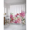 Шторка для ванной комнаты JoyArty sc_31234 200x180см цвет розовый