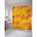 Шторка для ванной комнаты JoyArty sc_85027 200x180см цвет жёлтый золотой