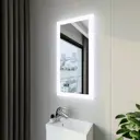 Зеркало для ванной Бриклаер 4627125414190 с подсветкой 400x800см