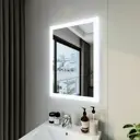 Зеркало для ванной Бриклаер 4627125414206 с подсветкой 550x800см