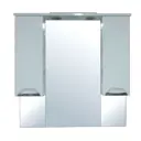 Шкаф зеркальный подвесной Loranto CS00030426 98x100см цвет белый