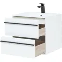 Тумба под раковину подвесная Aquanet Lino 00253901 59см