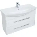 Тумба под раковину напольная Aquanet 00252671 100.5см цвет белый