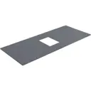 Столешница в ванную Allen brau 00274455 95.8x40.8см Синтетический камень цвет серый