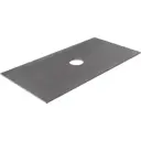 Столешница в ванную Allen brau 00274565 91x46.1см Синтетический камень цвет серый