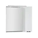 Шкаф зеркальный подвесной Aquanet 00179207 88.6x87см цвет белый