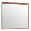 Зеркало для ванной Allen brau 00274616 с подсветкой 90x75см