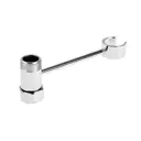 Держатель для душевой лейки Accoona A376-1 нерегулируемый пластик хром