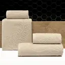 Полотенце Соня-текстиль Флора для ванной 70x130 см цвет шампань