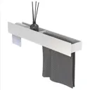 Полка для ванной Flow Skyline Trio Fl-sky-tr70тбпп-б 76x19см цвет белый матовый
