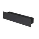 Полка для ванной Flow Skyline Hook Fl-sky-hook40-ч 46x15см цвет черный матовый