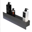 Полка для ванной Flow Skyline Mono Fl-sky-m40-ч 46x15см цвет черный матовый