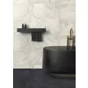 Полка для ванной Flow Bee Double Fl-bee-d100п-ч 106x15см цвет черный матовый