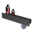 Полка для ванной Flow Bee Patron Fl-bee-pat50п-ч 56x15см цвет черный матовый