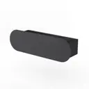 Полка для ванной Flow Round Hook Fl-ro-hook30-ч 36x15см цвет черный матовый