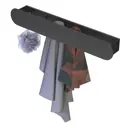 Полка для ванной Flow Round Hook Fl-ro-hook60-ч 66x15см цвет черный матовый