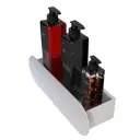 Полка для ванной Flow Round Mono Fl-ro-m30-б 36x15см цвет белый матовый