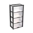 Стеллаж для ванной Альтернатива 231786 4 секционный 47.5x30x94 см