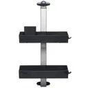 Полка для ванной Navako Crafty Anthracite 10073 38.70x66см цвет черный