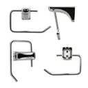 Держатель для туалетной бумаги Titan Сан-АВК-77002 цвет хром