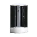 Душевая кабина Astera Asttm 322 средний поддон 90x90см