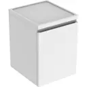 Шкаф для ванны подвесной Geberit 501.913.01.1 40x55см цвет белый