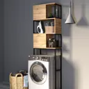 Шкаф 1Marka Grunge Loft Ц0000005249 200x66см цвет дуб вотан