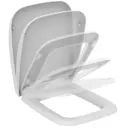 Сиденье и крышка Ideal Standard Ventuno T663801 с микролифтом цвет белый