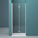 Душевая дверь Belbagno ALBANO-BS-12-70-C-Cr 70см эффект стекла прозрачный складной