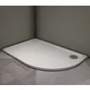 Душевой поддон Veconi Tezeo stone TZ11L-10080A-01-19C3 ассиметричный искусственный камень 100x80см