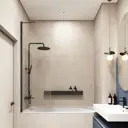 Ширма на ванну Veconi Palau PL84B-100-01-C7 100x150см