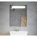 Зеркало для ванной Corozo Альпина 50 LED SD-00001189 с подсветкой 52.5x74см