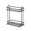 Полка для ванной комнаты Swensa Swr-1007-02-gry 238518 металл 15x29.1 см