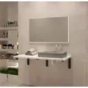 Столешница в ванную Leman 6.ST1100.MRB.11.7 110x50см МДФ цвет белый