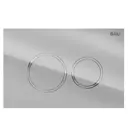 Панель смыва Bauedge Dream Q00004 цвет серый серебристый